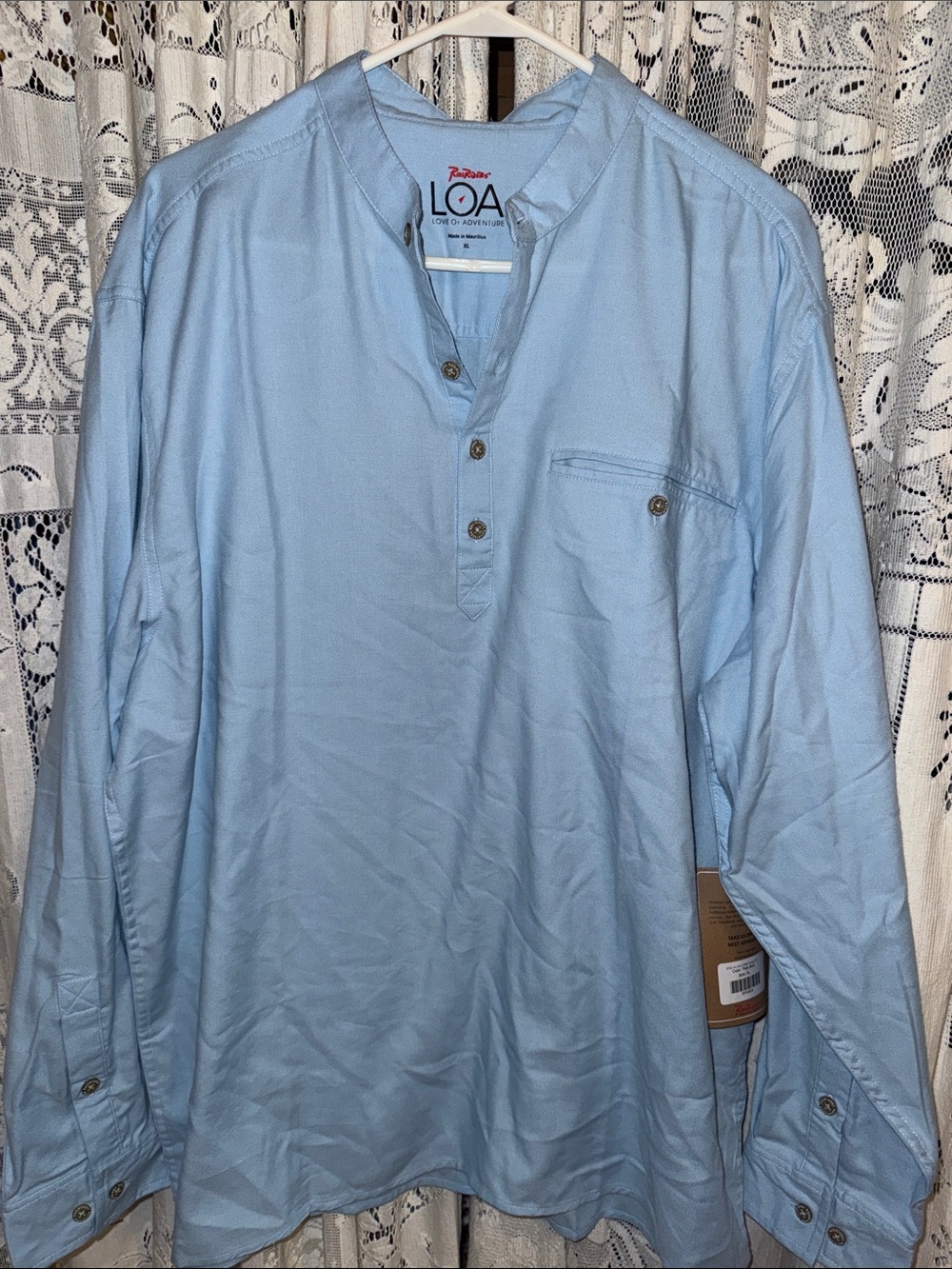 Rail Riders button down shirt NWT xl